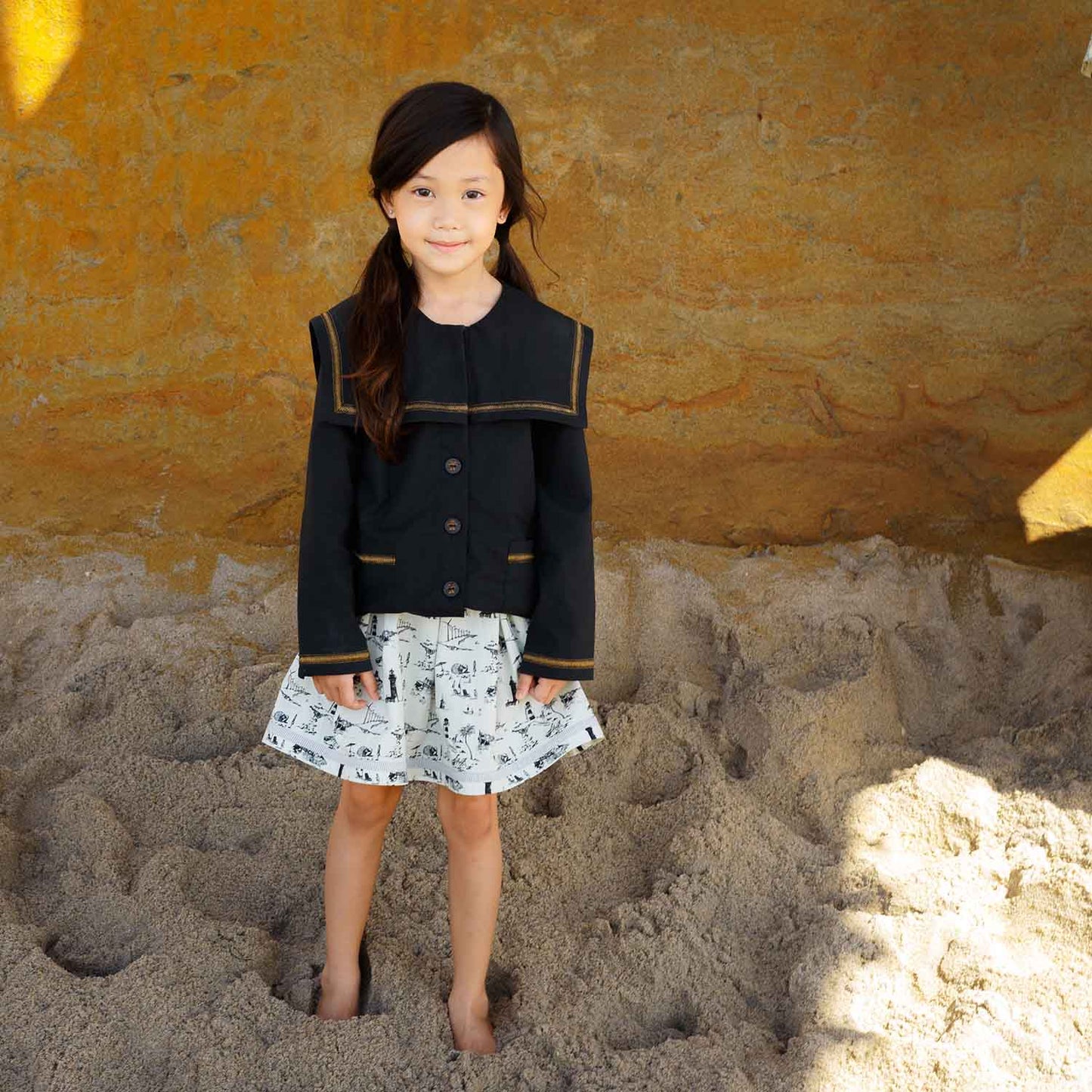 Black Sailor Jacket - Vero.com