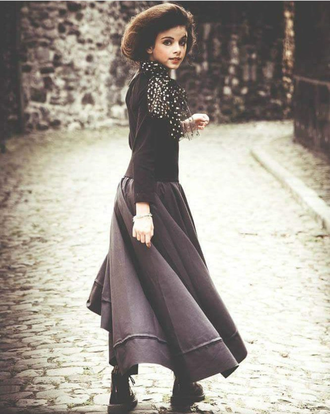 Black Concert Dress for Girl - Vero.com