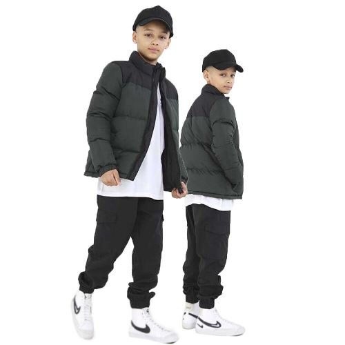 Boys Brave Soul DAVISBLOCKK Padded School Jacket - Vero.com 