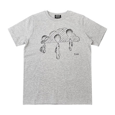 Hand Painted Upcycled T Shirt Short Sleeve - Vero.com 