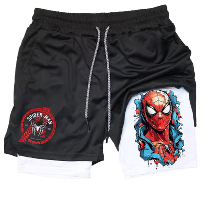 Marvel Spider-Man Venom Gym Shorts Men Fitness - Vero.com 