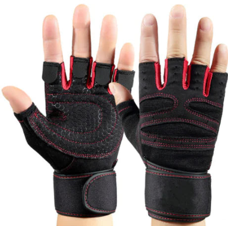 Half-Finger Fitness Gloves for Gym Workouts - Vero.com 