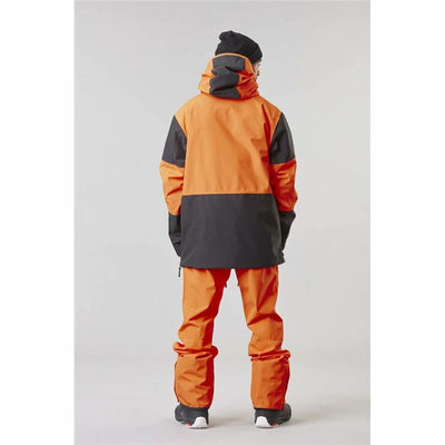 Ski Jacket Picture Anton Orange Men - Vero.com 