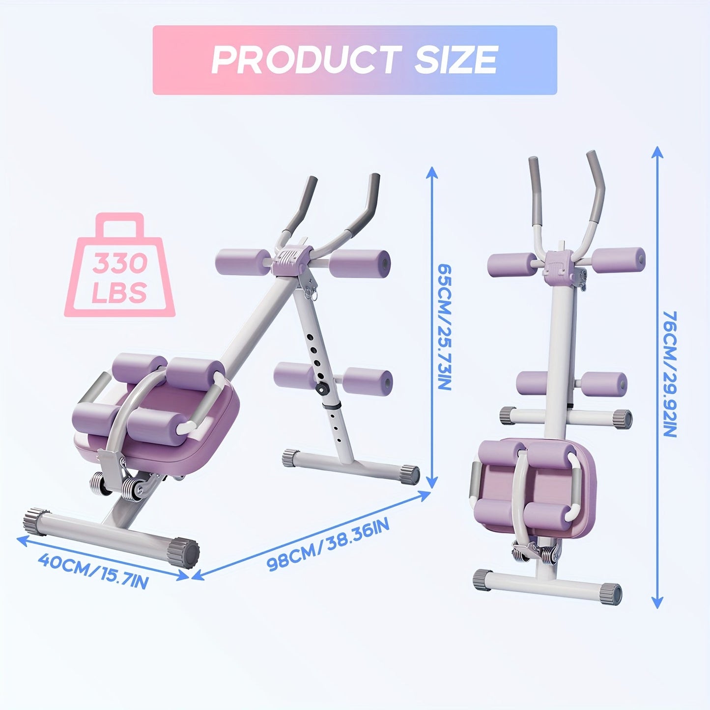 Adjustable Abdominal Workout Machine Full Body Trainer - Vero.com 