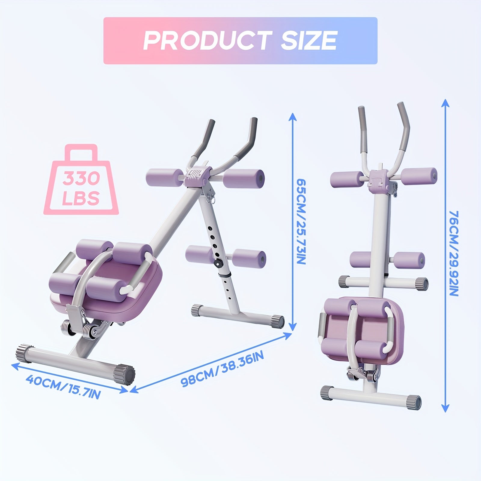 Adjustable Abdominal Workout Machine Full Body Trainer - Vero.com 