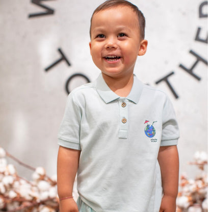 Blue Polo Boy and Girl - Vero.com 