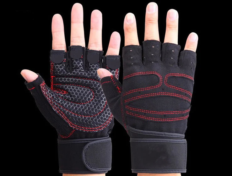 Half-Finger Fitness Gloves for Gym Workouts - Vero.com 