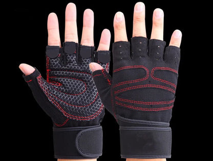 Half-Finger Fitness Gloves for Gym Workouts - Vero.com 