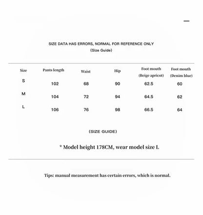 “Denimism”Fashionable Heavy Industry Washed Three-dimensional Versatile Slimming Slightly Flared Denim Trousers - Vero.com 