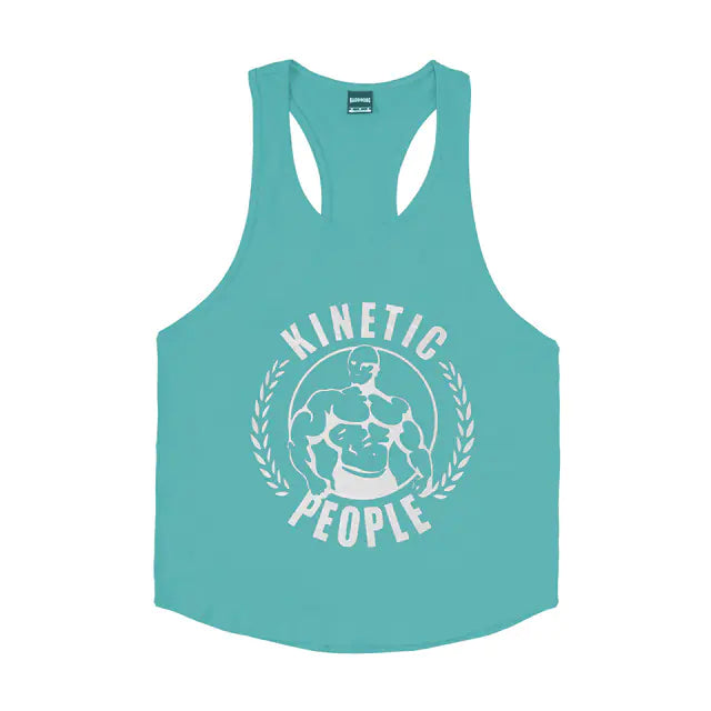 Men's Cotton Vest for Gym Sports Training and Leisure - Vero.com 