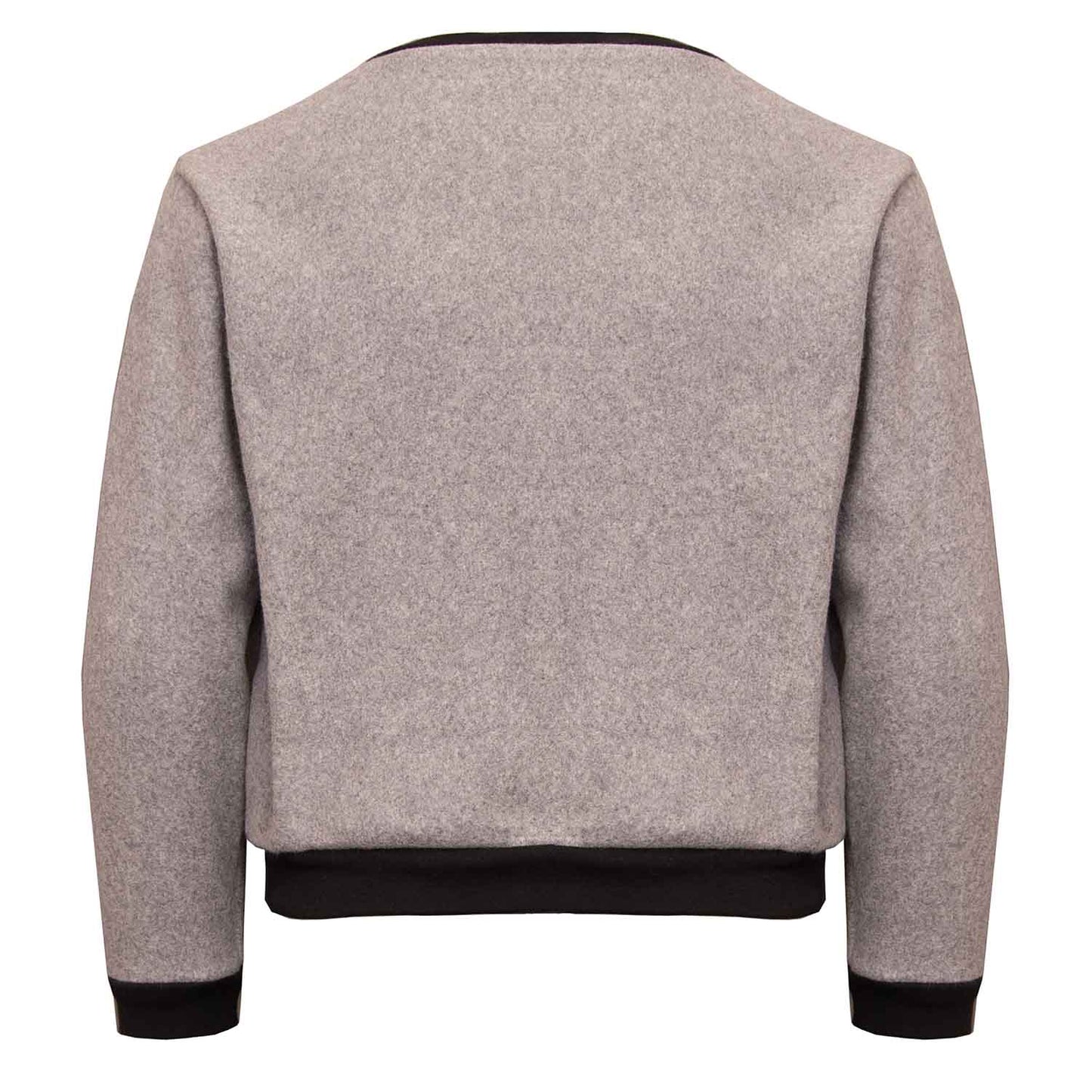 Grey Fleece Sweatshirt with Unicorn Appliqué - Vero.com 