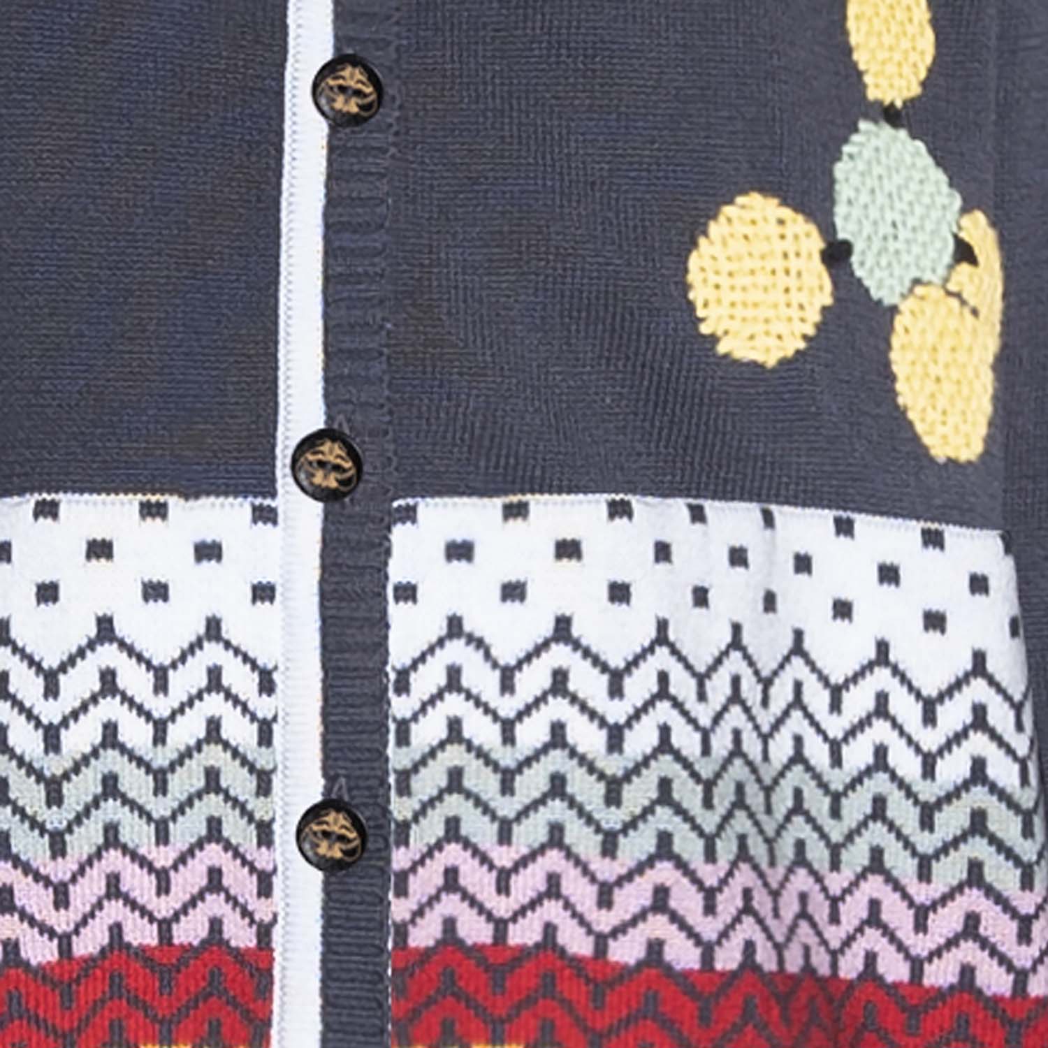 Grey Boys and Girls Cardigan with Hand Embroidery - Vero.com 