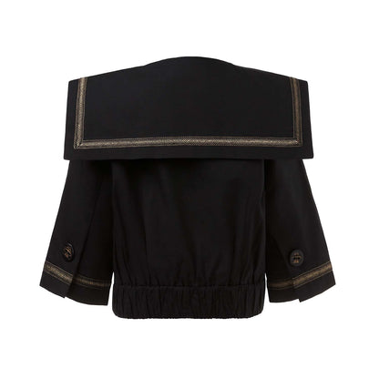 Black Sailor Jacket - Vero.com 