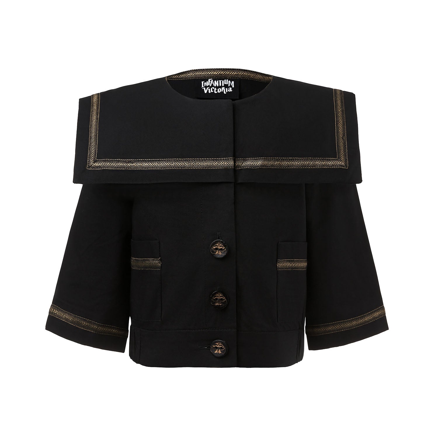 Black Sailor Jacket - Vero.com 
