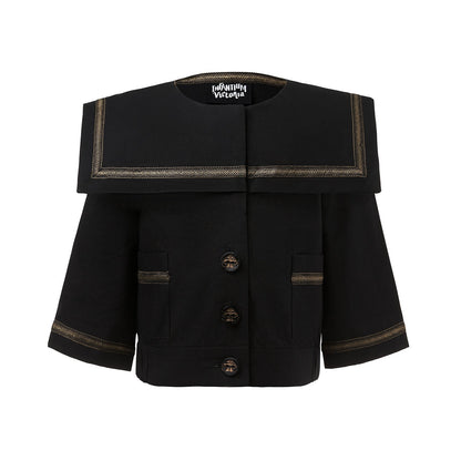 Black Sailor Jacket - Vero.com 