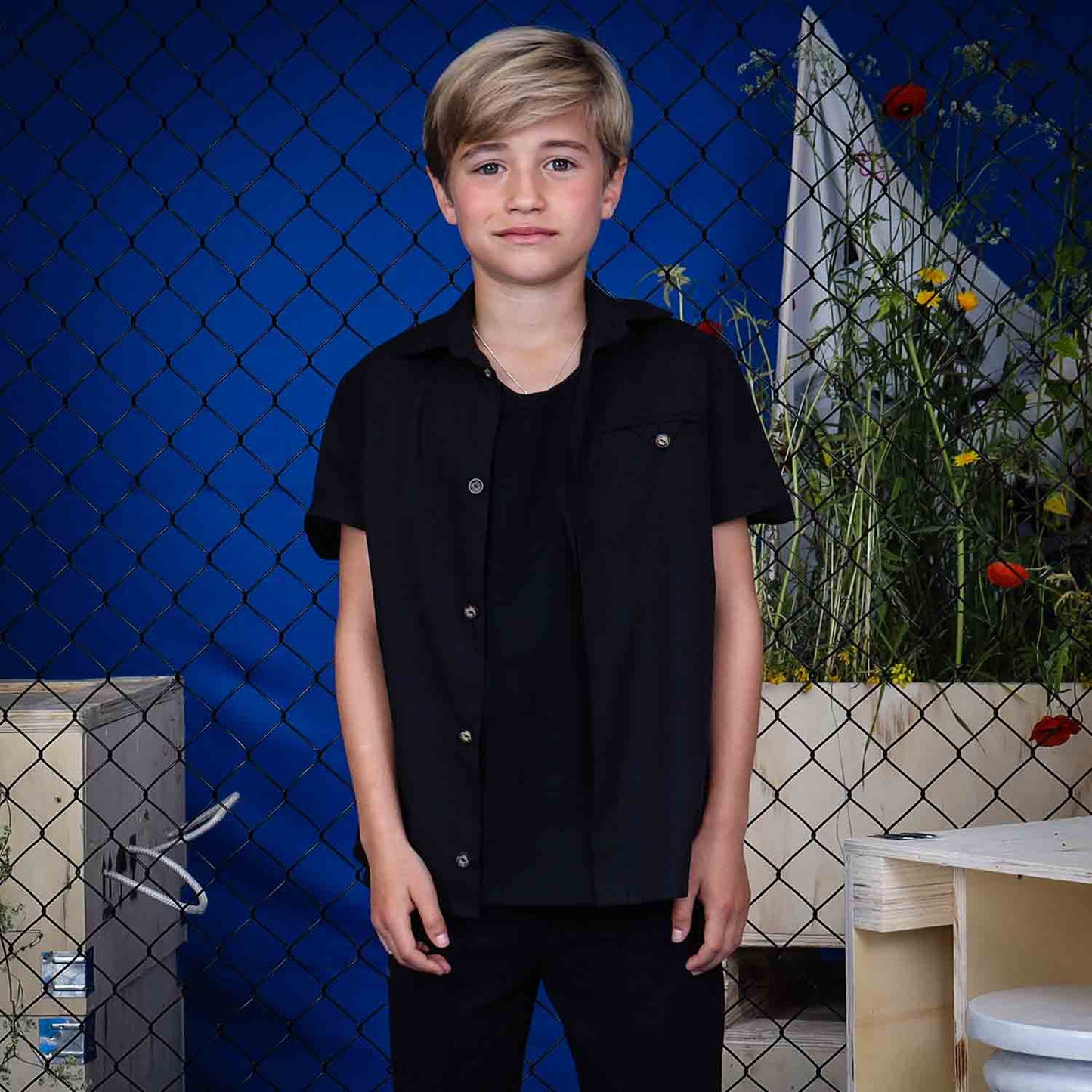 Black Dress Shirt for Kids - Vero.com 