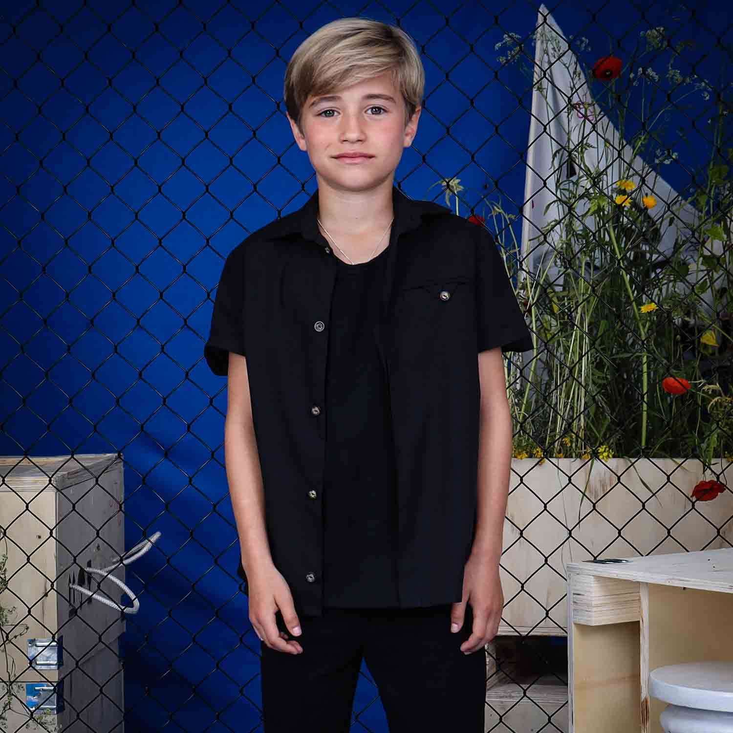 Black Dress Shirt for Kids - Vero.com 