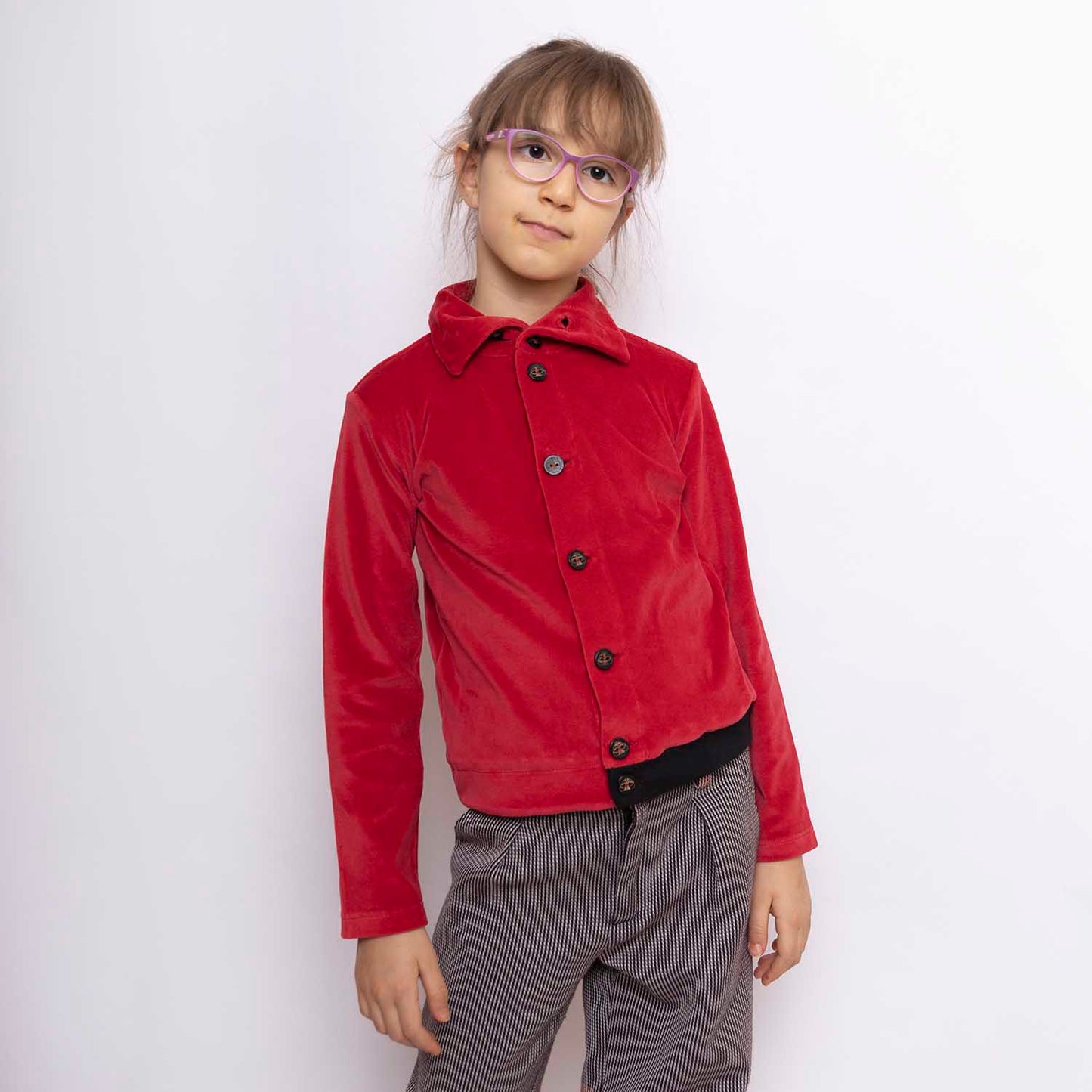 Kids Red Velvet Shirt - Vero.com 