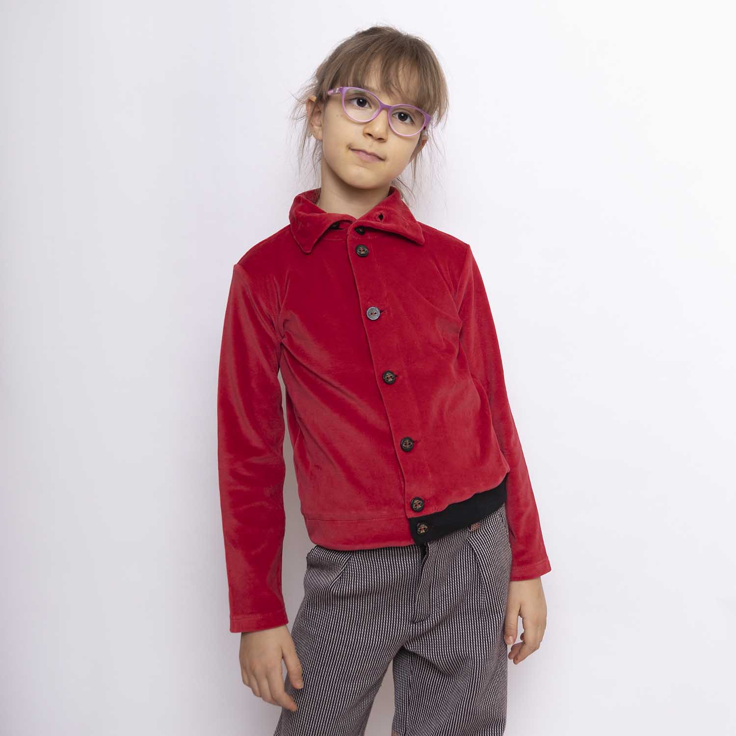 Kids Red Velvet Shirt - Vero.com 