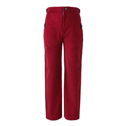 Red Corduroy Pants - Vero.com 