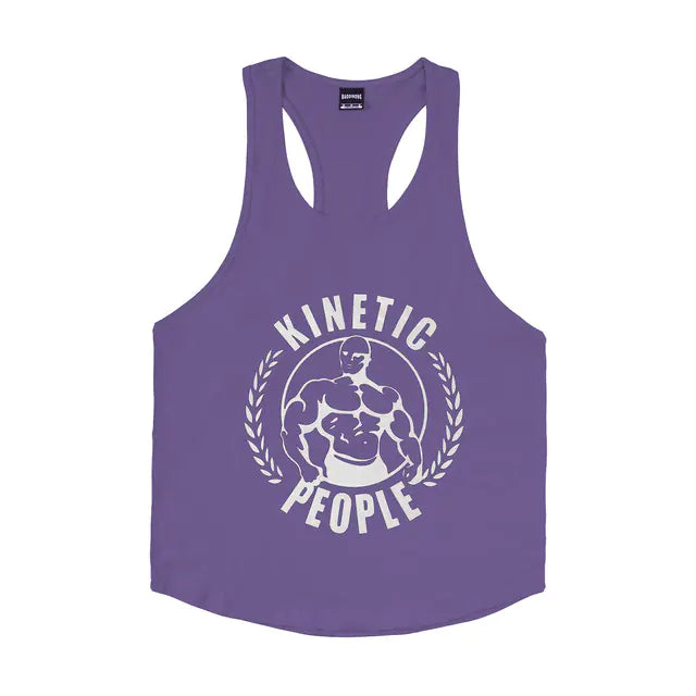 Men's Cotton Vest for Gym Sports Training and Leisure - Vero.com 