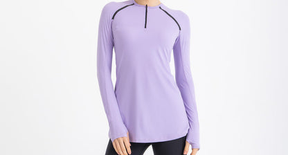Performance Long sleeve Top - Digital Lavander - Vero.com 