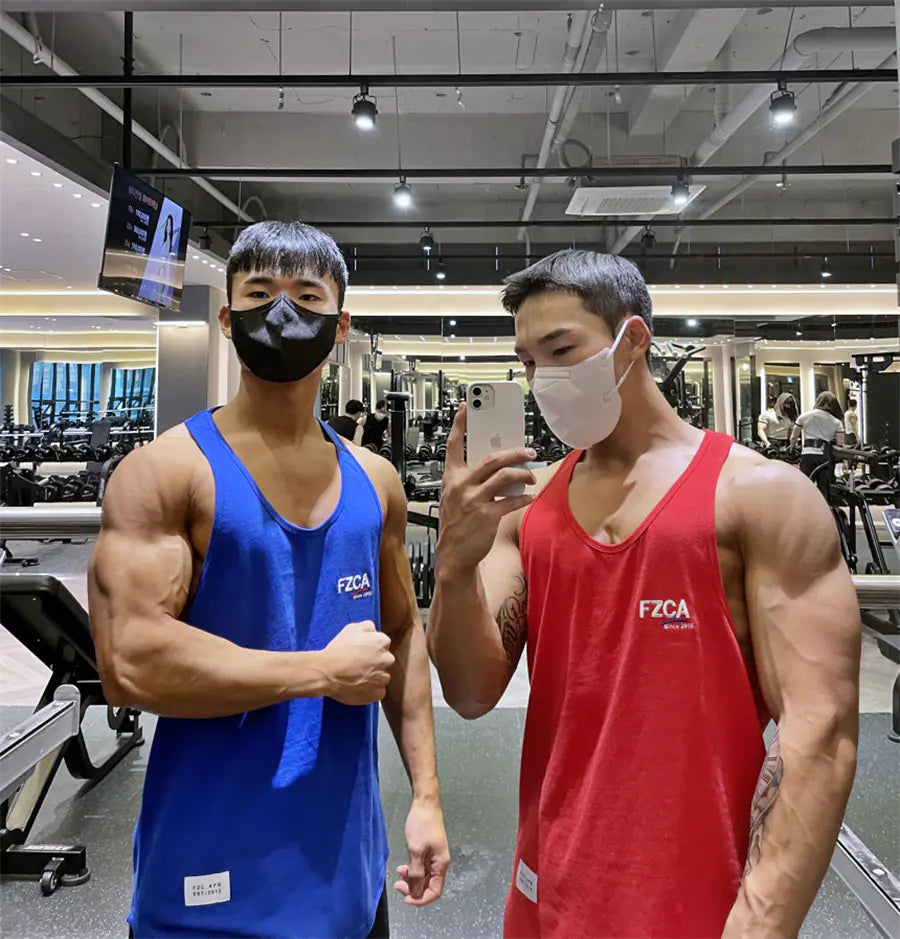 Men's Casual Cotton Vest for Gym and Exercise - Vero.com 