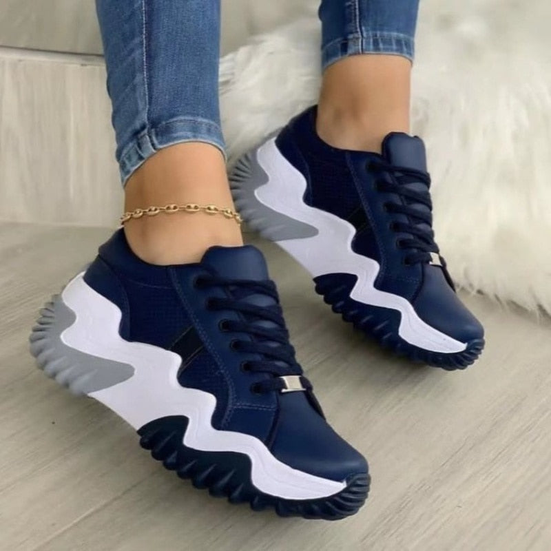 Summer Women's Sneakers Thick Bottom Canvas Casual Shoes - Vero.com 