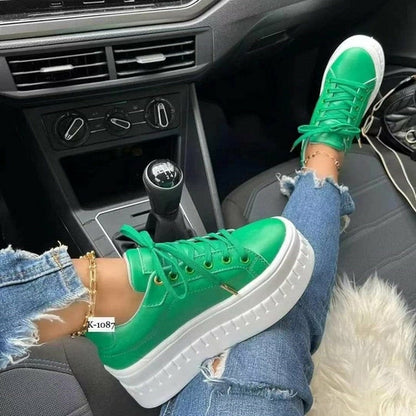 Flat Womens Sneakers Casual Platform Women's Shoes - Vero.com 