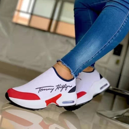 Flat Women Shoes Casual Breathable Wedges Ladies Walking Sneakers - Vero.com 