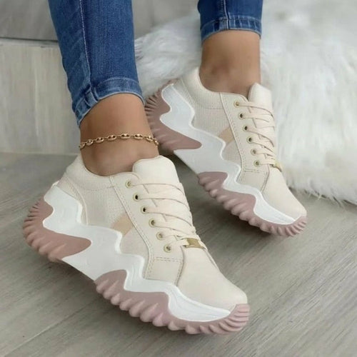 Summer Women's Sneakers Thick Bottom Canvas Casual Shoes - Vero.com 