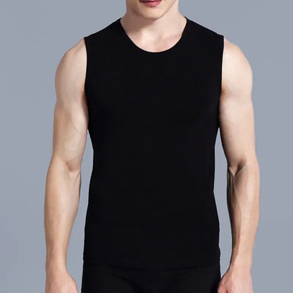Men's Breathable Cotton Vest for Gym Sports Training - Vero.com 