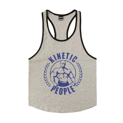 Men's Cotton Vest for Gym Sports Training and Leisure - Vero.com 