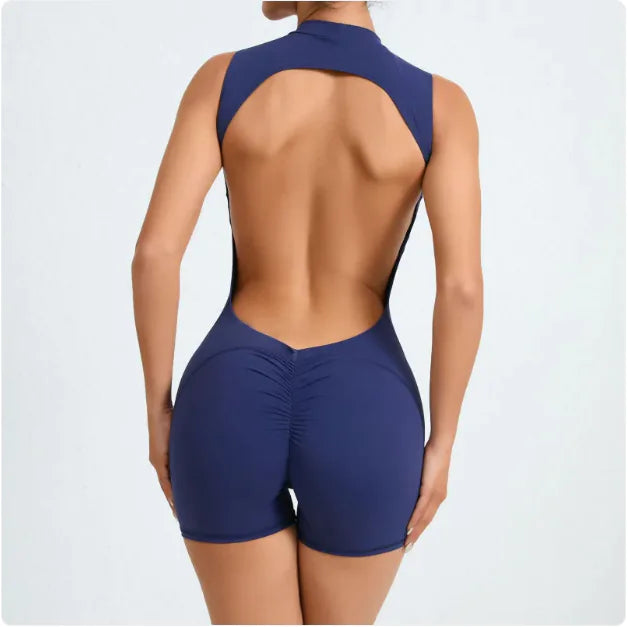 Backless Yoga Jumpsuit - Vero.com 