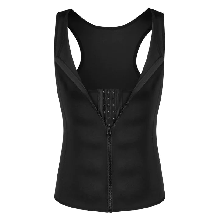 Men's Sports Rubber Steel Boned Shapewear Vest - Vero.com 