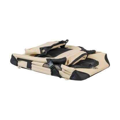 Armarkat Folding Soft Dog Crate Pet Travel Carrier - Beige - Vero.com 