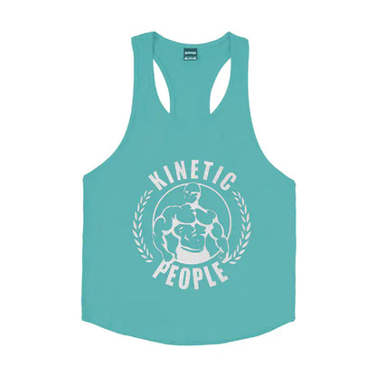 Men's Cotton Vest for Gym Sports Training and Leisure - Vero.com 