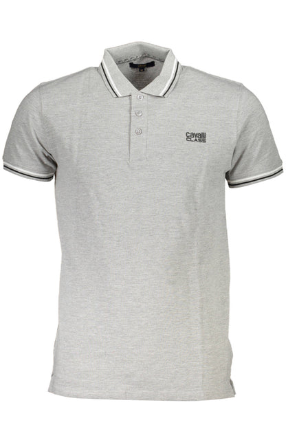 CAVALLI CLASS POLO SHORT SLEEVES MEN GREY - Vero.com 