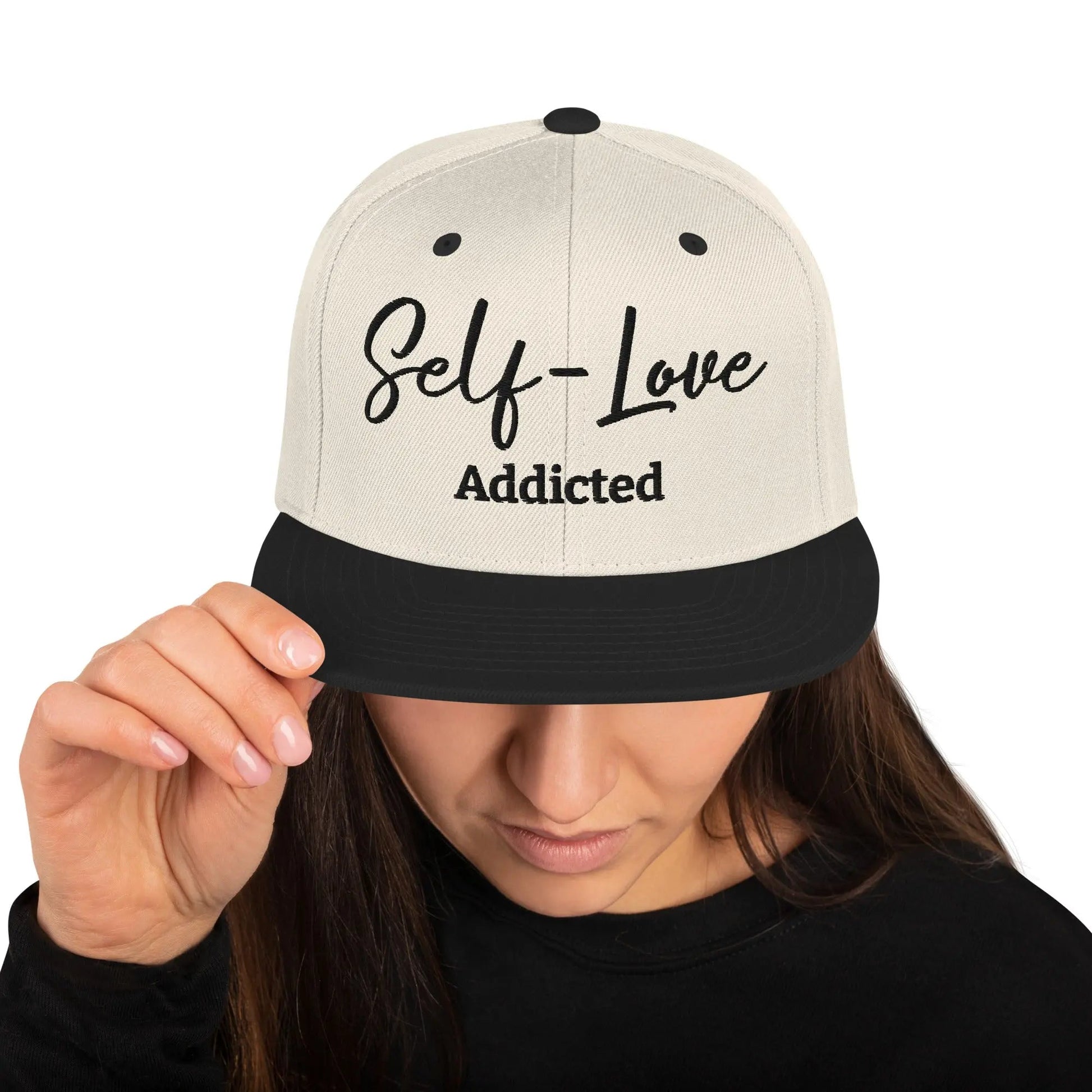 Self Love Addicted Snapback Hat with Embroidery - Vero.com 