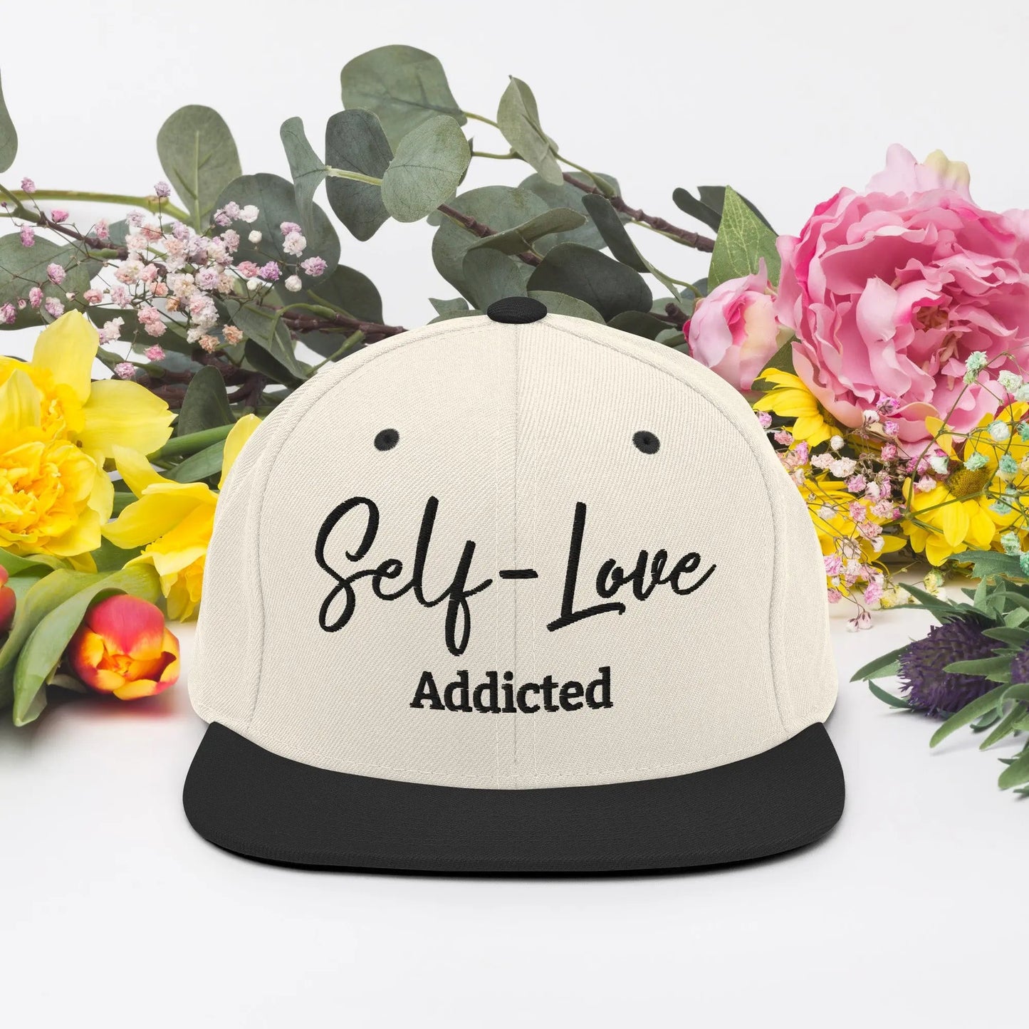 Self Love Addicted Snapback Hat with Embroidery - Vero.com 