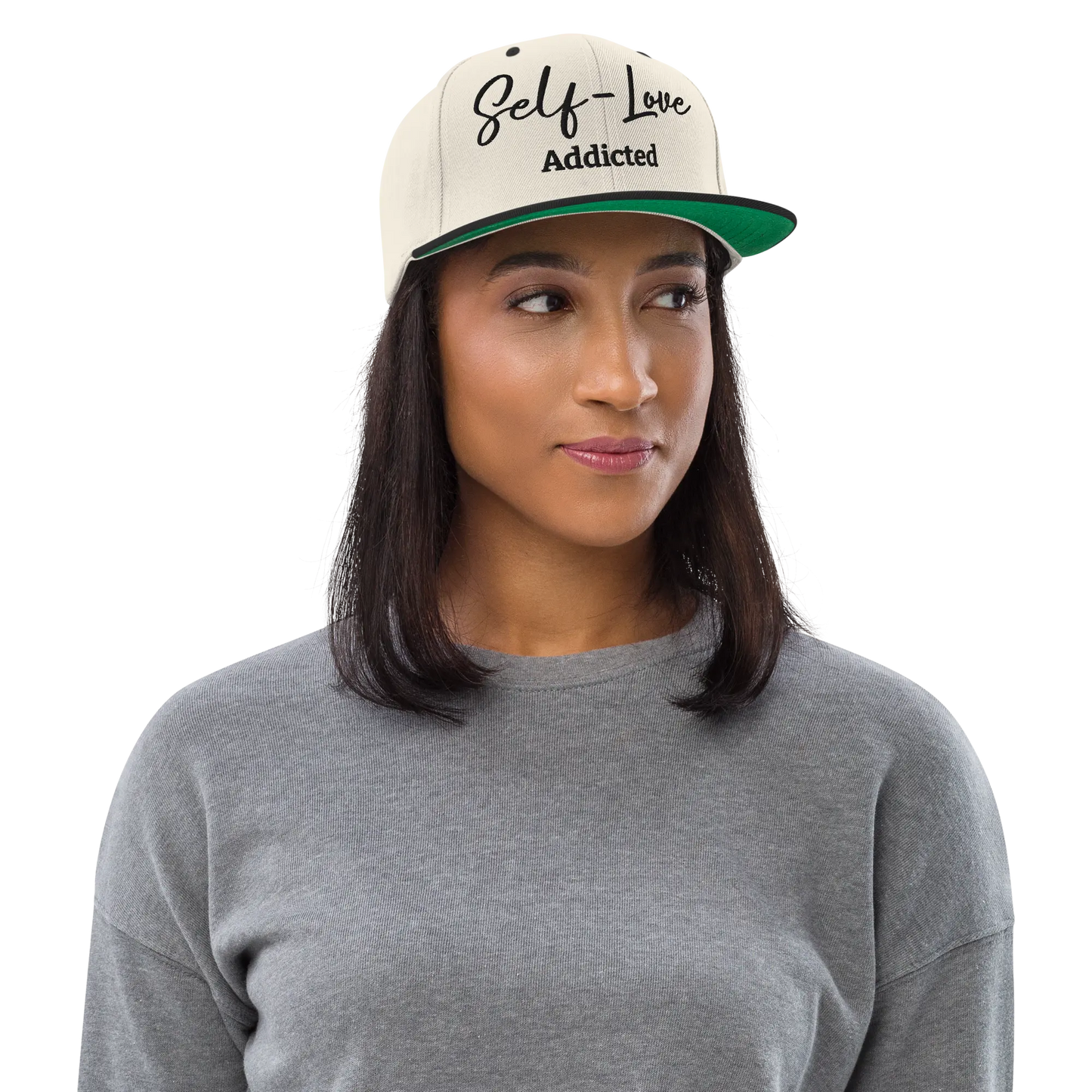 Self Love Addicted Snapback Hat with Embroidery - Vero.com 