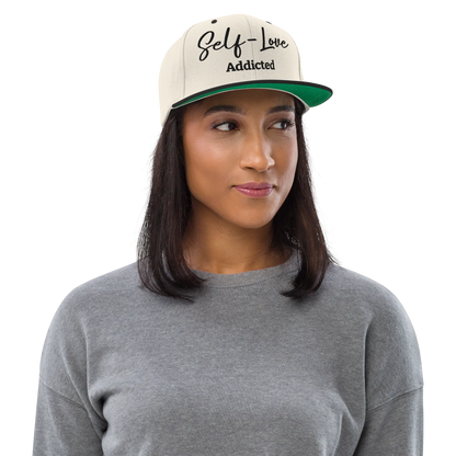 Self Love Addicted Snapback Hat with Embroidery - Vero.com 