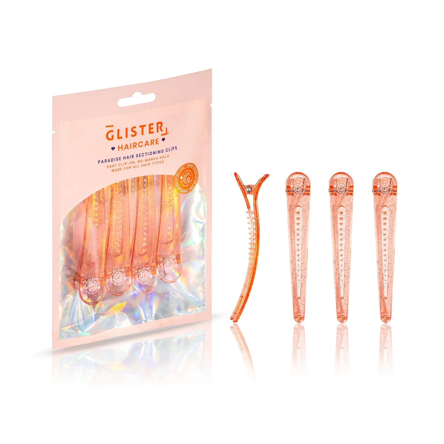 Paradise No-Mark Hair Sectioning Clips - Vero.com 