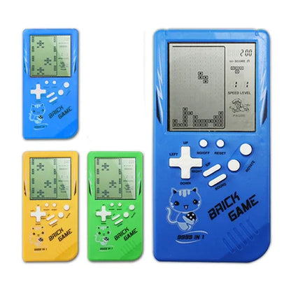 Retro Childhood Tetris Handheld Game Player Yellow - Vero.com 