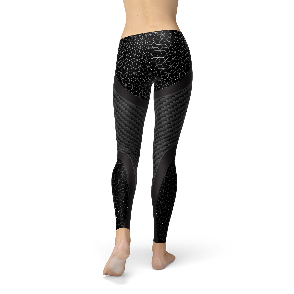 Womens Carbon Fiber Sports Leggings - Vero.com 