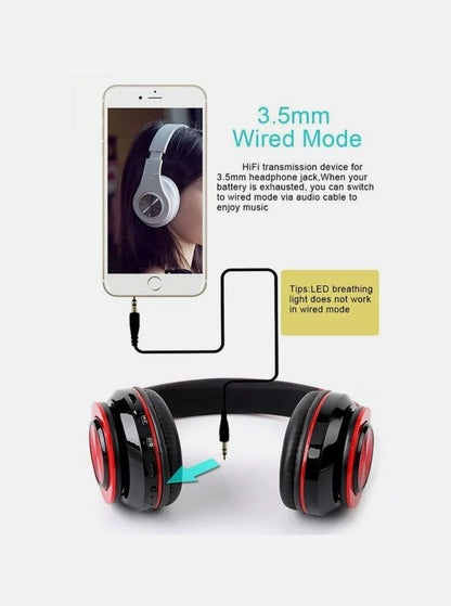 Ninja Dragon Z10 Color Changing Bluetooth Headphones - Vero.com 