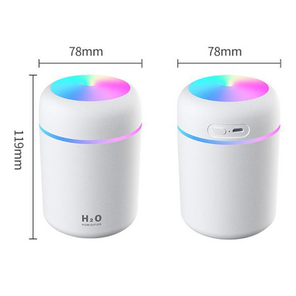 Portable Air Humidifier Aroma Essential Oil Diffuser for Car Home - Vero.com 