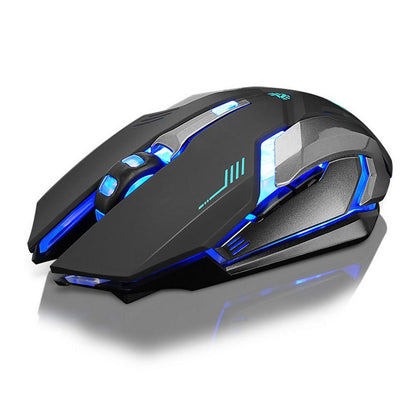 Ninja Dragon Stealth 7 Wireless Silent LED Gaming Mouse - Vero.com 