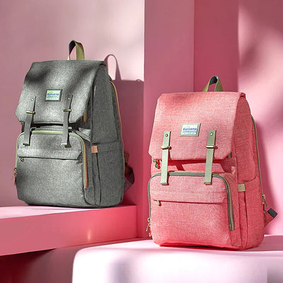 Canvas Diaper Bag Travel Backpack - Vero.com 