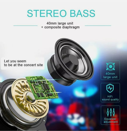 Ninja Dragon Z10 Color Changing Bluetooth Headphones - Vero.com 